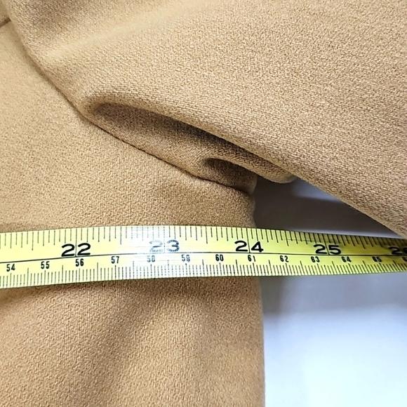 Vintage Pendleton Men's Tan Wool Coat Size XL Button Up W/ Pockets - Picture 14 of 16